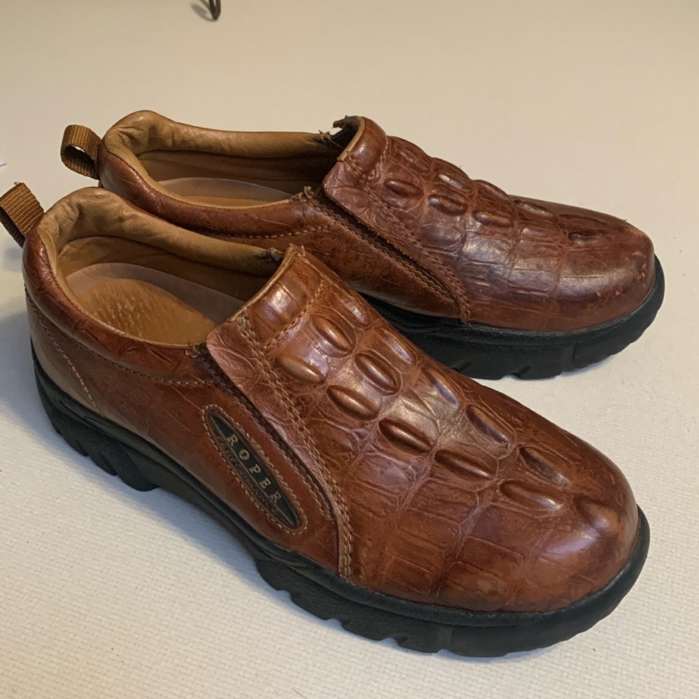 Roper Women’s Performance Ostrich Leather Shoes